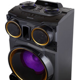 Parlante Karaoke Bluetooth Radio Fm Aiwa Party Plus 200w Color Negro