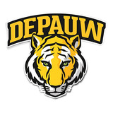 Depauw University Tigers Vinyl Decal Laptop Water Bottl...