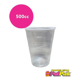 Vaso Descartable Plástico Transparente 500cc