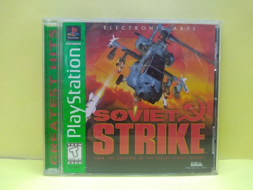 Soviet Strike Playstation One Psone Ps1 Original Usado.
