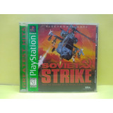 Soviet Strike Playstation One Psone Ps1 Original Usado.