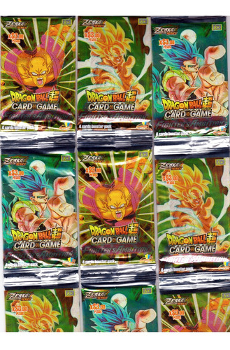 50 Sobres De Tarjetas Dragon Ball Super + 2 Posters Regalo