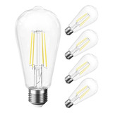 Bombilla Led E26 60w Regulable Vintage Edison 4000k