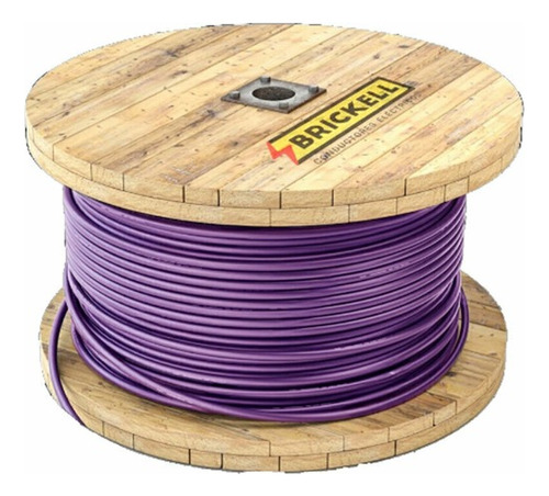 Cable 100% Cobre Subterráneo 2 X 6mm Brickell Rollo X 100m