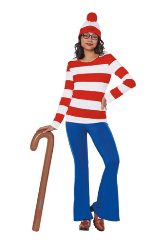 Where's Waldo?/donde Esta Waldo?, Disfraz/cosplay, Wenda, Mujer