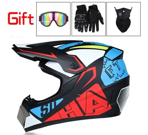 Casco De Motocross Profesional Off Road