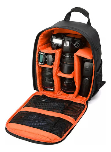 Morral Dslr Para Camara Nikon Canon Sony Bolso Impermeable