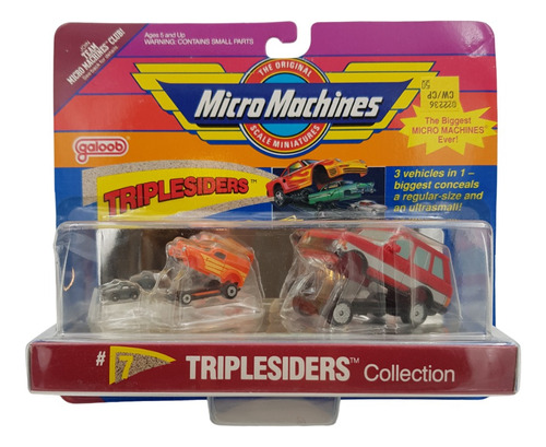 Micro Machines Triplesiders Collection # 7 Ultra Small