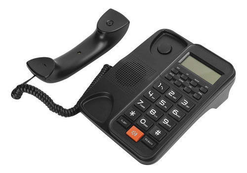 Telefono Fijo Escritorio Alambrico Pantalla Lcd Kx-t2024cid Color Negro