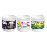 Shock Acido + Botox + Keratina Kit X3 Potes X200g