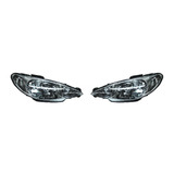 Par Faros Peugeot 206 2001-2002-2003-2004 Liso Doble As Tyc