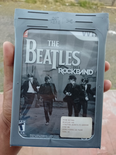 The Beatles Rockband Nintendo Wii Completo Nuevo Sellado 