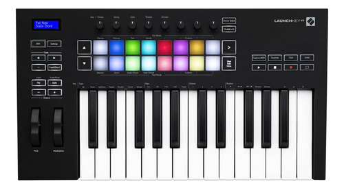 Controlador Midi Novation Mk3 Launchkey 25 Teclas