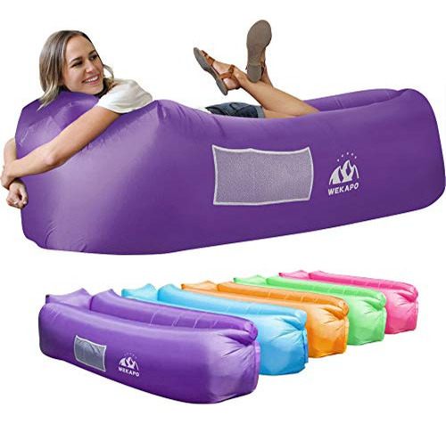 Wekapo Tumbona Inflable Sofá De Aire Hamaca-portátil, A Prue