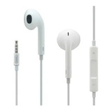 Audífonos Ergonómico Alámbricos Stereo Blanco 3.5mm + Microf