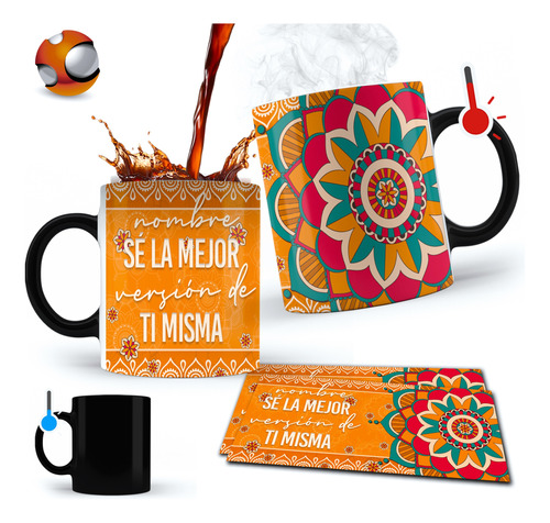 Taza Mágica Personalizada Para Café El Regalo Original