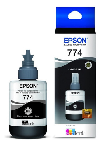 Tinta Epson T774 Negro Original M105 M205 M200 100 105 