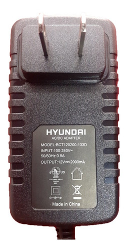 Cargador Original Hyundai  12v 2a Nuevo Para Laptop