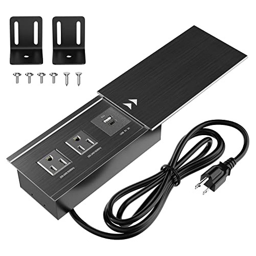 Regleta De Energía Usb C Empotrada De 20w, Regleta De ...