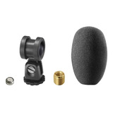 Audio Technica Pro24-cm Micrófono Condenser Para Cámaras Color Negro