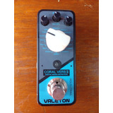 Pedal Analogico Reverb  Coral Verb 2  Valeton