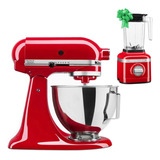 Batidora De Pedestal Kitchenaid 4.2l + Licuadora 1.4l Set