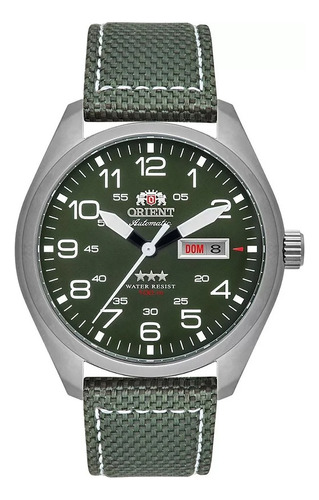 Relógio Masculino Orient Automatico F49sn020 E2ep Militar 