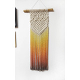 Tejido Macramé, Tapiz Colgante Decoración De Pared, Artesano