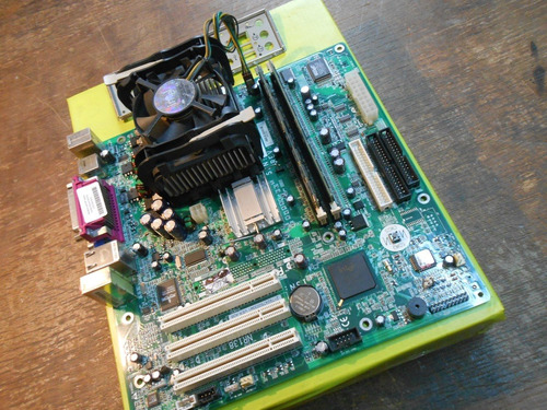 Motherboard Hp 845gv Socket 478 + Micro + Memo + Cooler