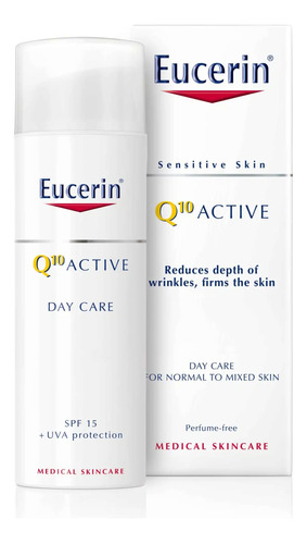 Eucerin Q10 Active Crema Facial Piel Sensible Normal A Mixta