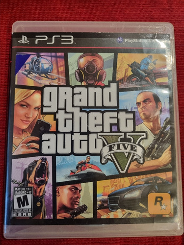 Juego Play 3 Ps3 Grand Theft Auto Five. Original Usado