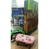 Xbox One S Edición Minecraft
