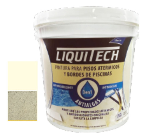 Pintura Piletas Pisos Atermicos Laja Liquitech 10 L