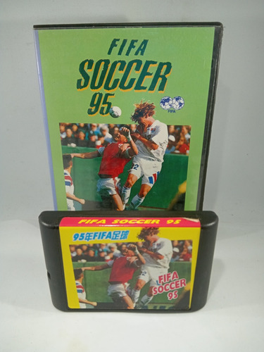 Cartucho Fita Jogo Fifa Soccer 95 Mega Drive Com Caixa 