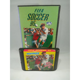 Cartucho Fita Jogo Fifa Soccer 95 Mega Drive Com Caixa 
