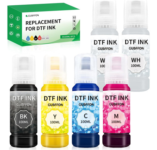 Tinta Dtf Autofill, 600ml De Tinta De Repuesto Impresor...