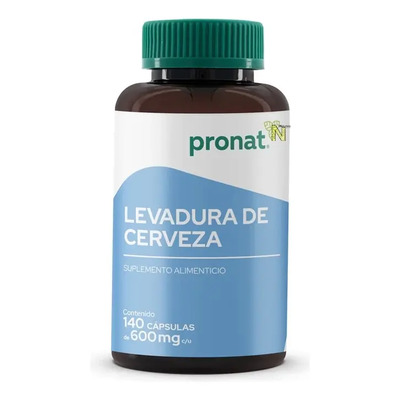Levadura de Cerveza - Pronat - 140 Cápsulas de 600 mg | MercadoLibre