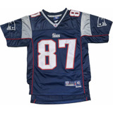 New England Patriots Jersey Grownkowski Para Niño 10-12