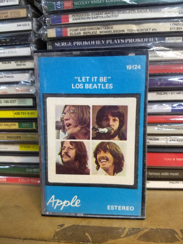 Los Beatles Let It Be   Cassette 