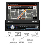 Stereo Pantalla Tactil Retractil Bluetooth 1 Din Dual Radio