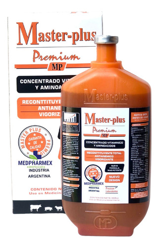 Master Plus Premium 500ml 2 Unidades Original.