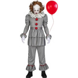 Fantasia Palhaço It A Coisa Pennywise Halloween Adulto 