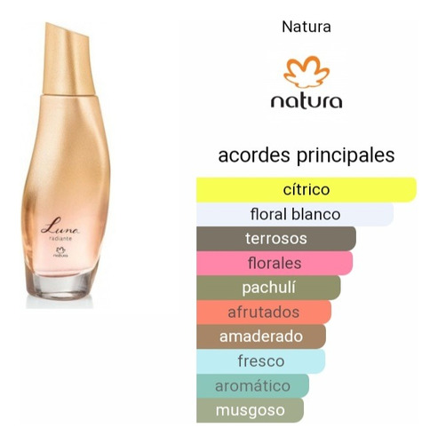 Luna Radiante Edp 50ml. Natura Mujer.