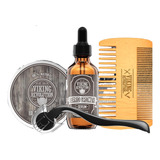 Kit De Crecimiento De Barba Con Rodillo Viking Revolution