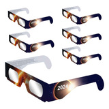 Gafas De Eclipse De 6 Piezas Para Ver Directamente El Sol