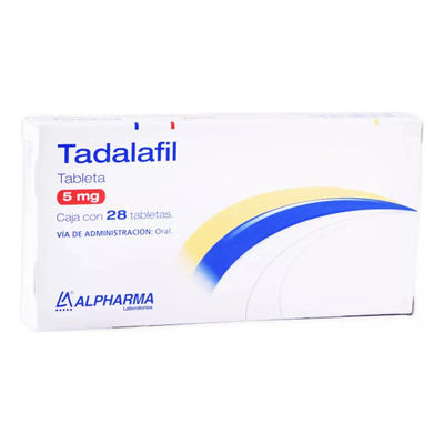 Tadalafil (alpharma) Caja C\u002F 28 Tabletas De 5 Mg C\u002Fu | Meses sin interés
