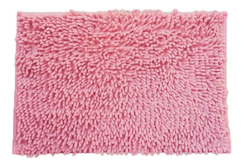 Alfombra Baño Antideslizante Peluda Absorvente Colores