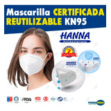 Mascarilla Antibacteriana Reutilizable Nano-plata Kn95 120u