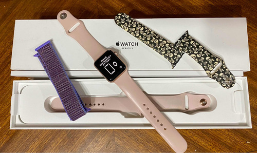 Apple Watch Series 3 38 Mm  Rose Gold Usado