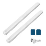 Luces Bajo Armario 2 Pack, Luz Sensor De Movimiento De ...